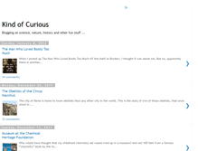 Tablet Screenshot of kindofcurious.com